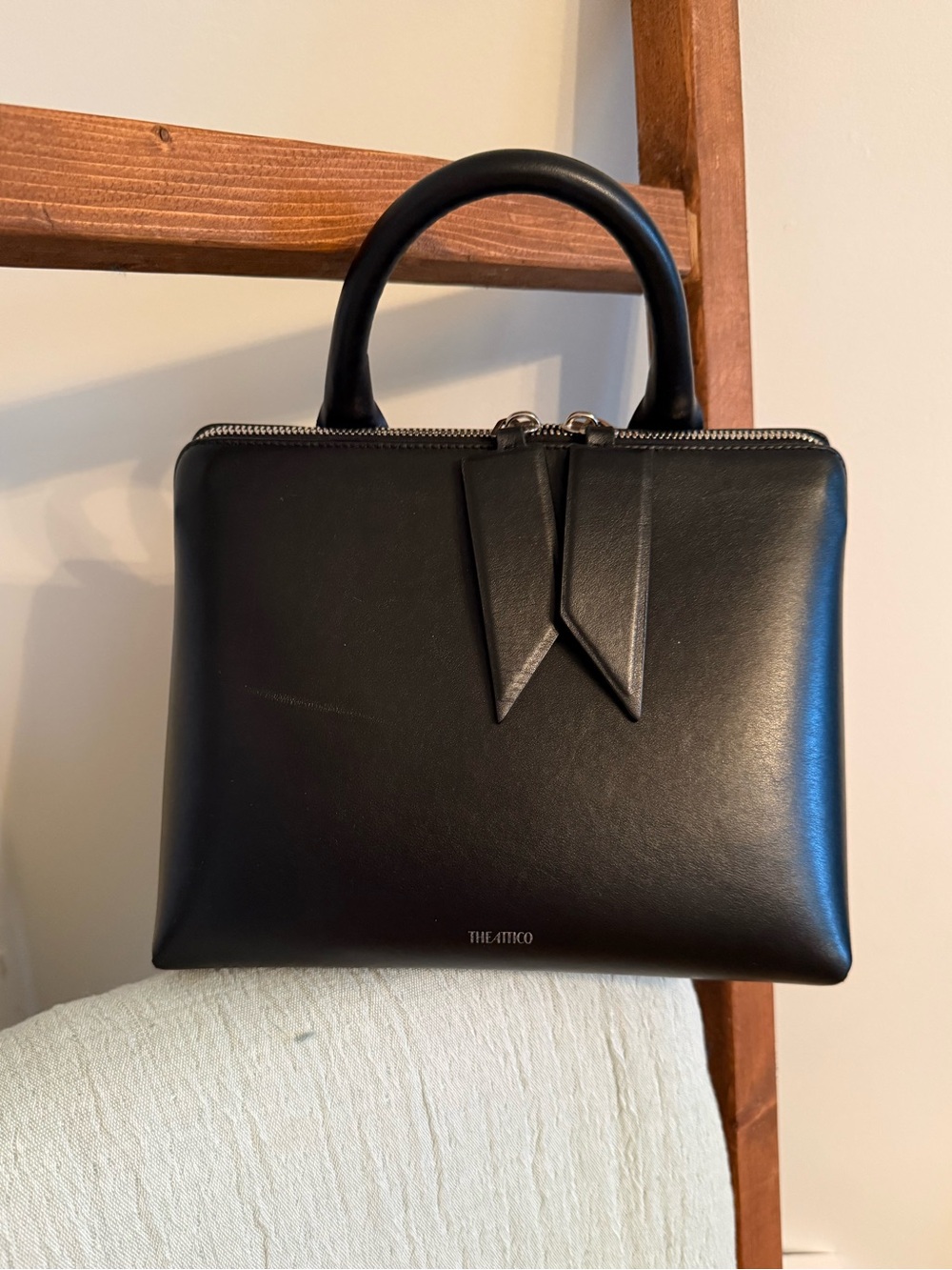 The Attico Black Monday Bag